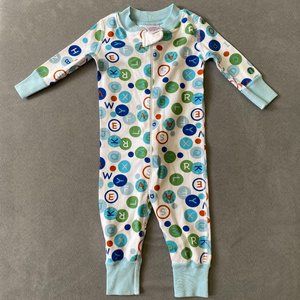 Hanna Andersson Alphabet Long Johns